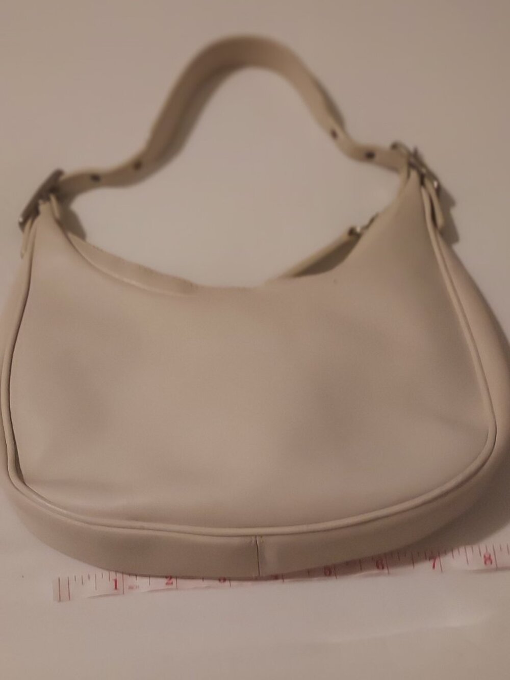 Vintage Coach Zoe Mini Bag White - Picture 5 of 9